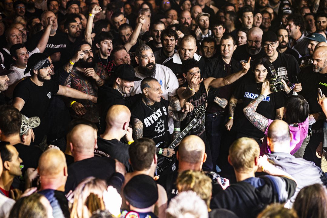 Agnostic Front live in Eindhoven, The Netherlands