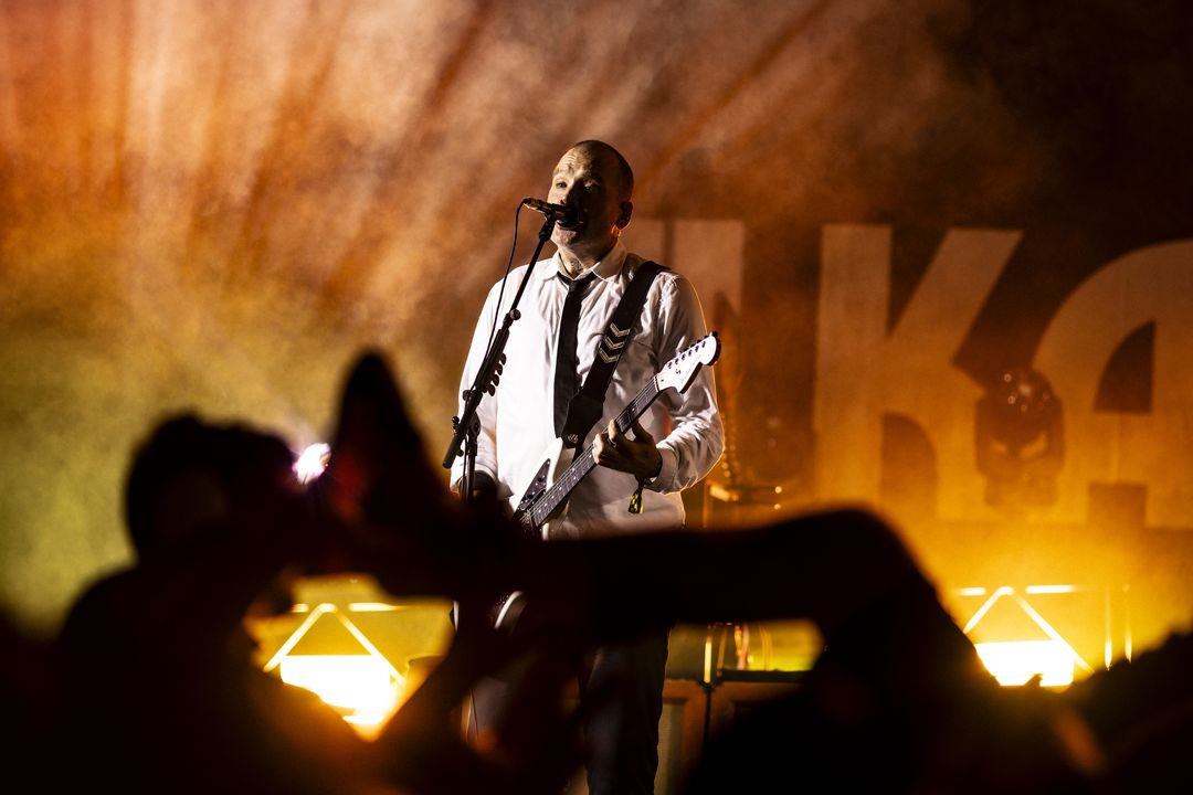 Alkaline Trio live at Slam Dunk Festival in Hatfield on extended