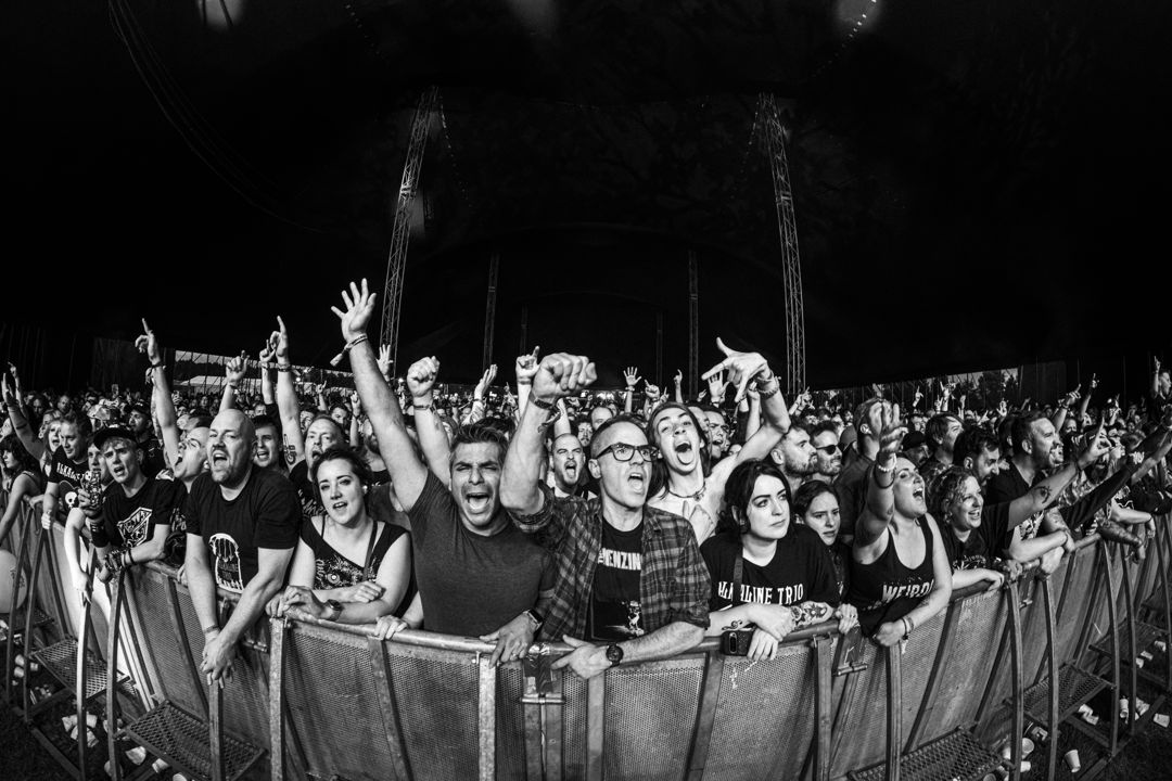 Alkaline Trio live in Hatfield, England