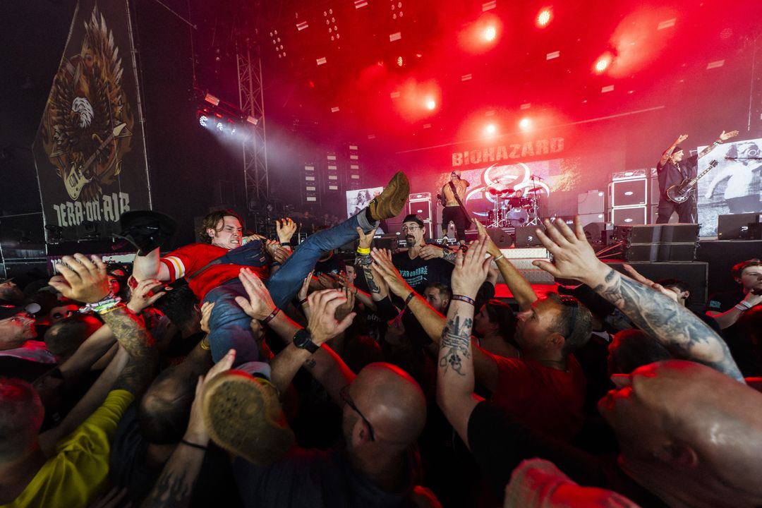 Biohazard live in Ysselsteyn, The Netherlands