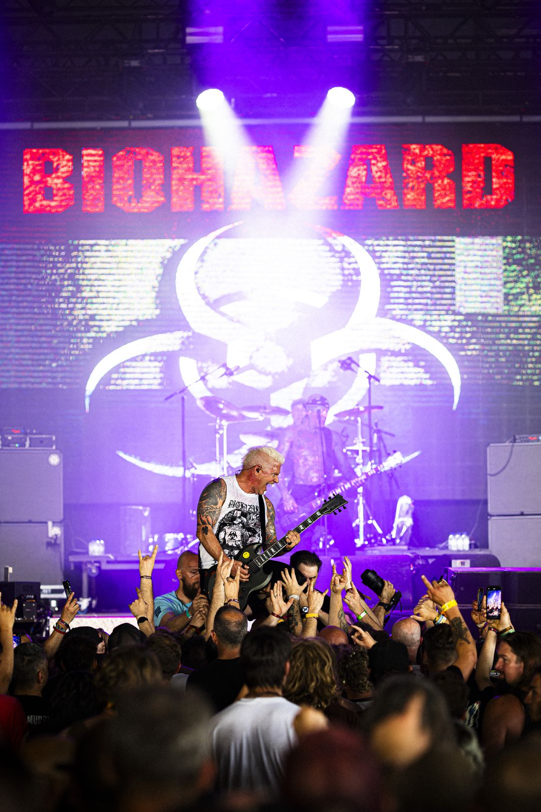 Biohazard live in Ysselsteyn, The Netherlands