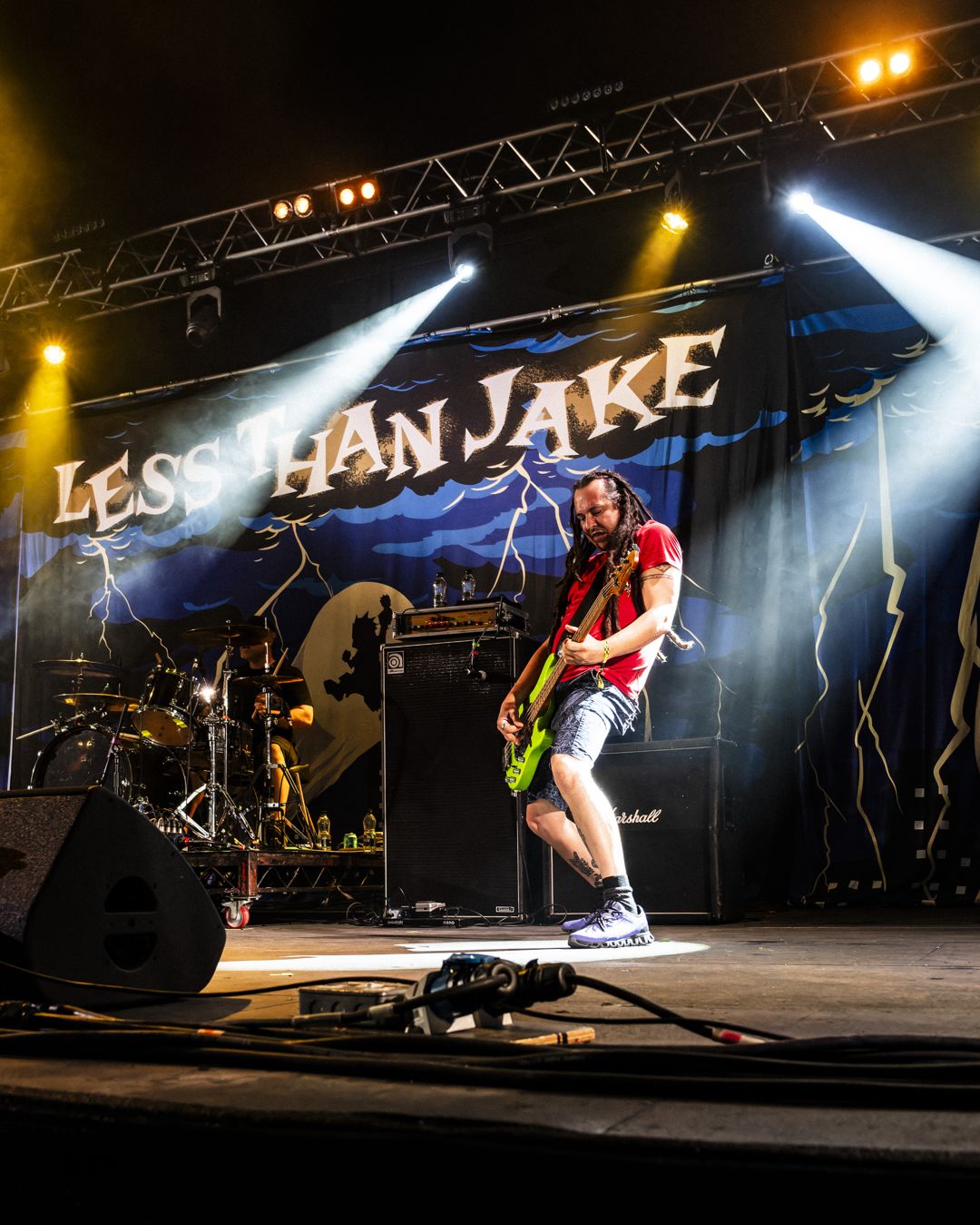 Less Than Jake live in Hatfield, England