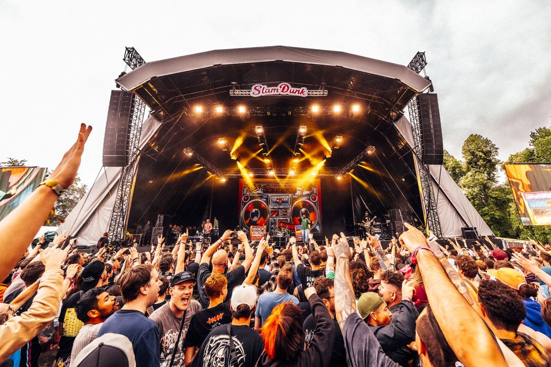 New Found Glory live at Slam Dunk Festival in Hatfield on extended