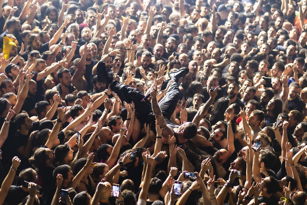 Parkway Drive live in Athens, Greece