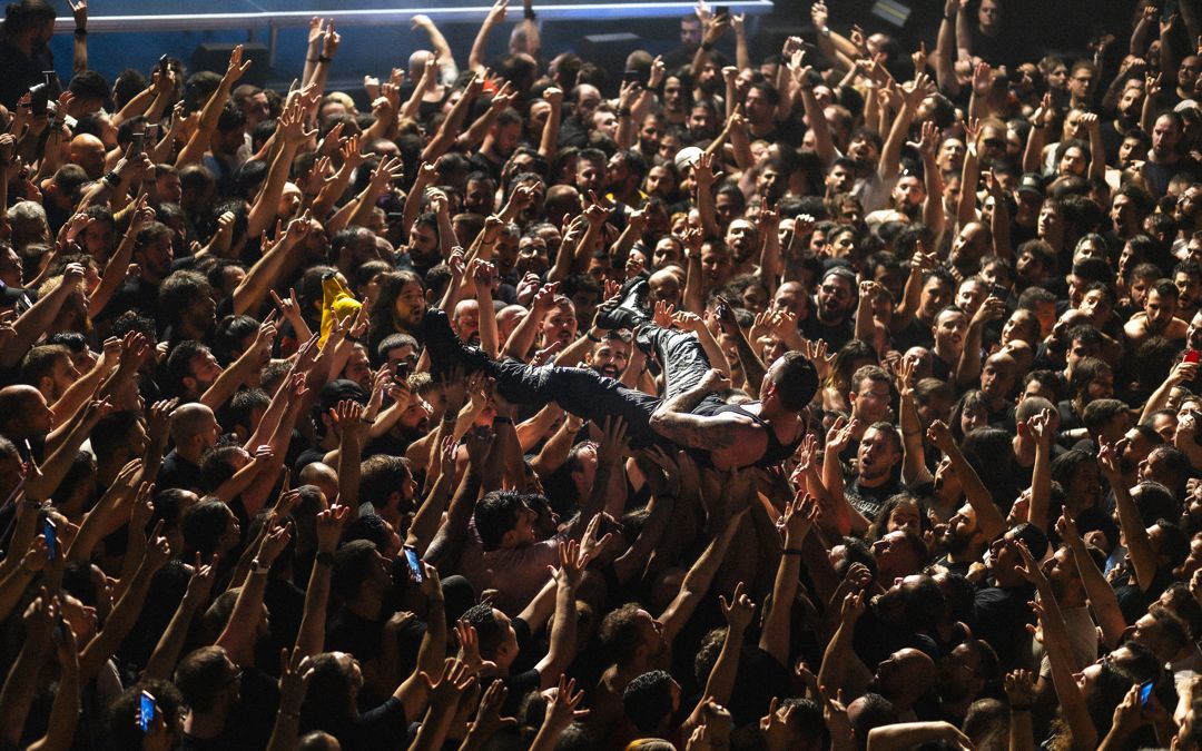 Parkway Drive live in Athens, Greece