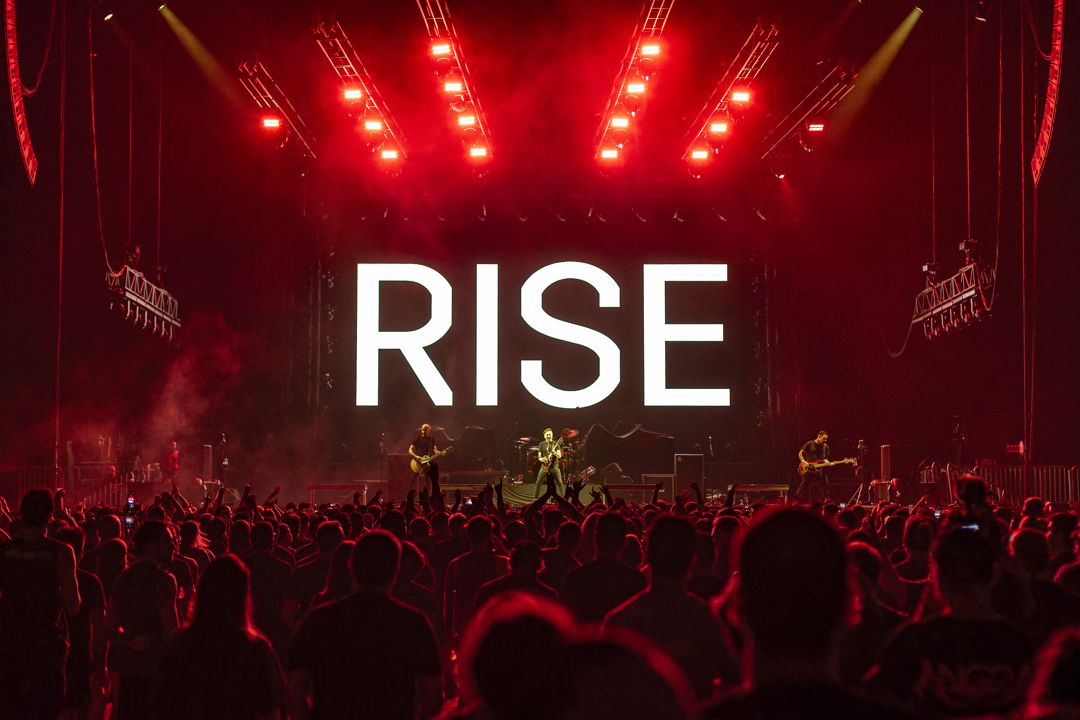 Rise Against live in Rio de Janeiro, Brazil