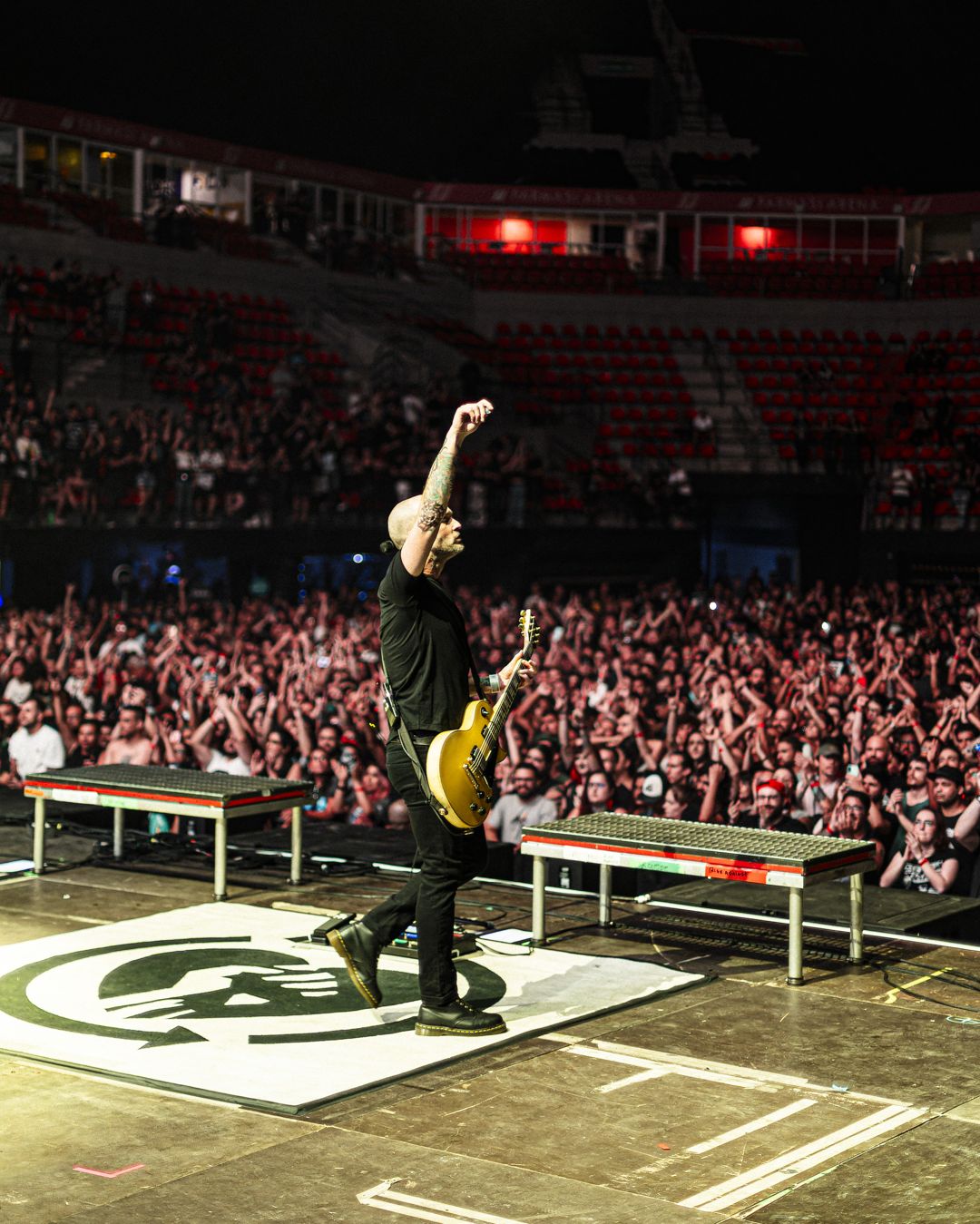 Rise Against live in Rio de Janeiro, Brazil