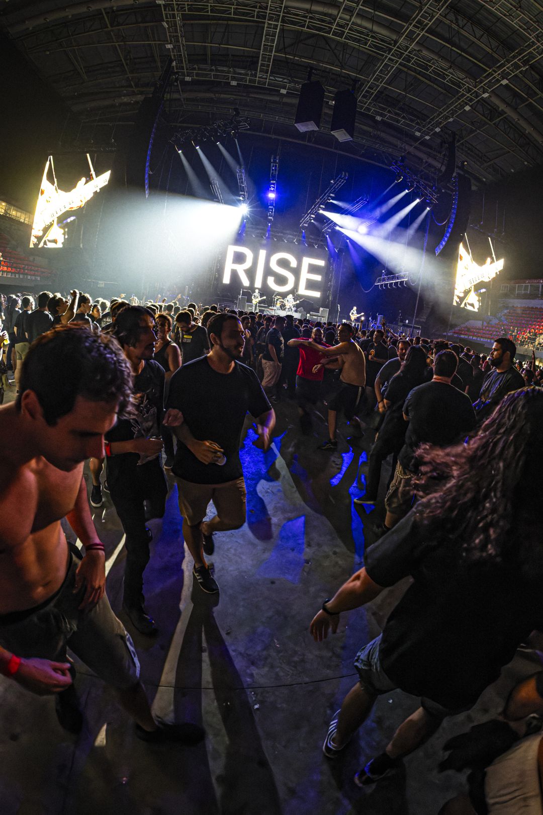 Rise Against live in Rio de Janeiro, Brazil
