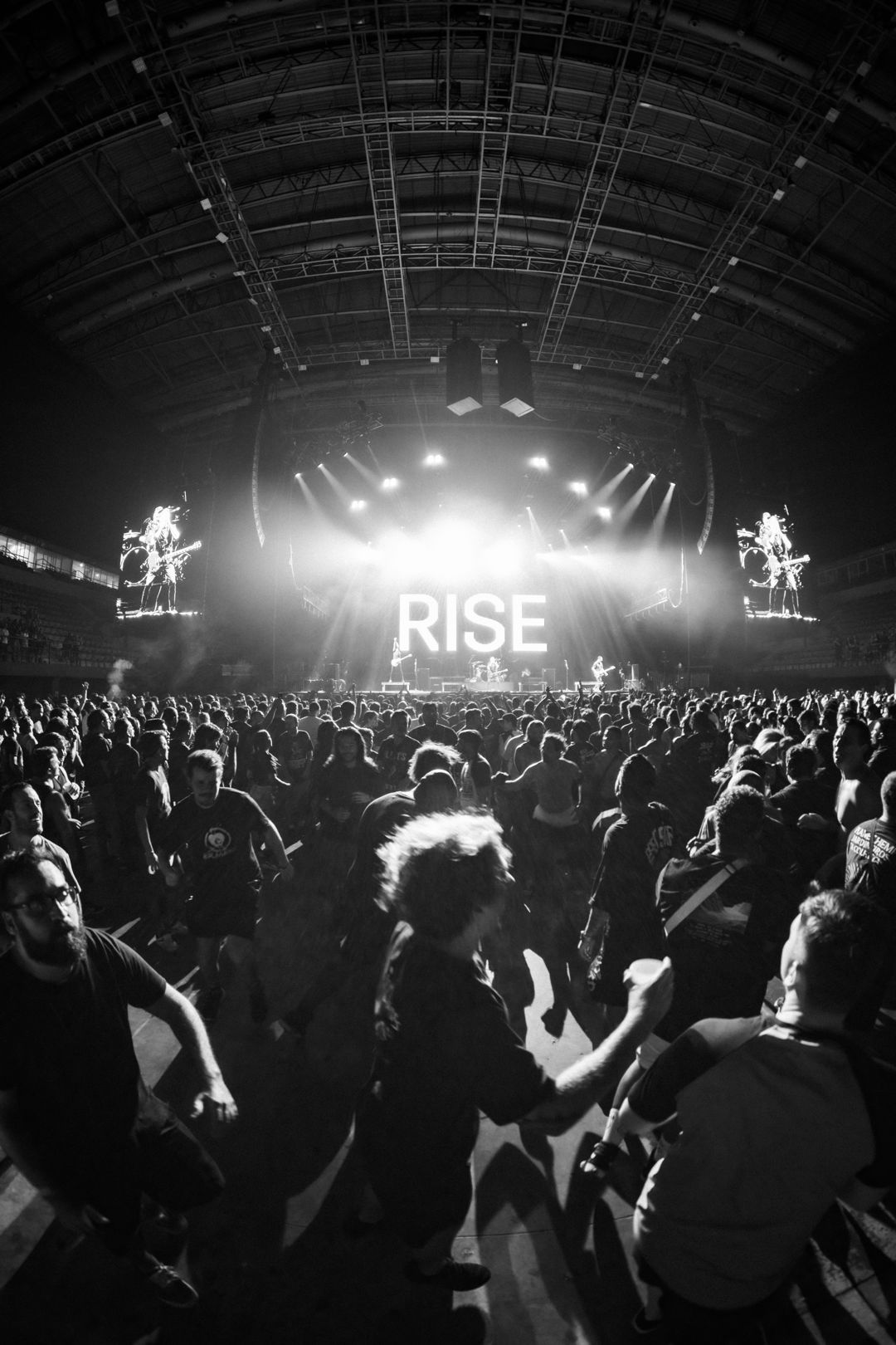 Rise Against live in Rio de Janeiro, Brazil