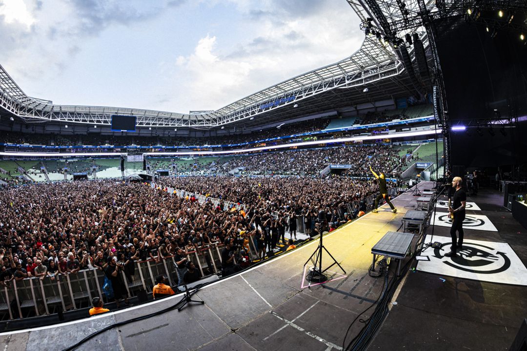 Rise Against live in Sao Paulo, Brazil