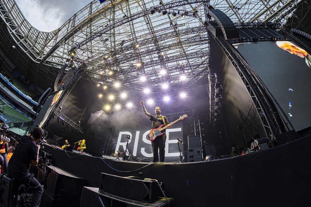 Rise Against live in Sao Paulo, Brazil