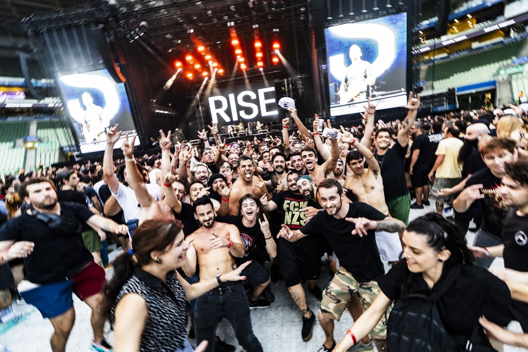 Rise Against live in Sao Paulo, Brazil