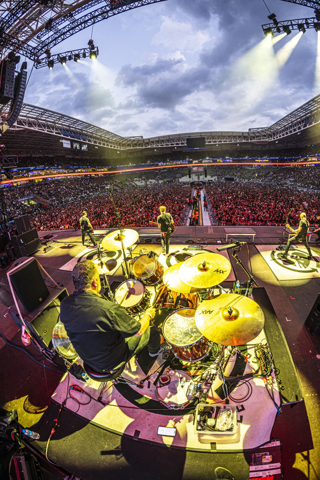 Rise Against live in Sao Paulo, Brazil