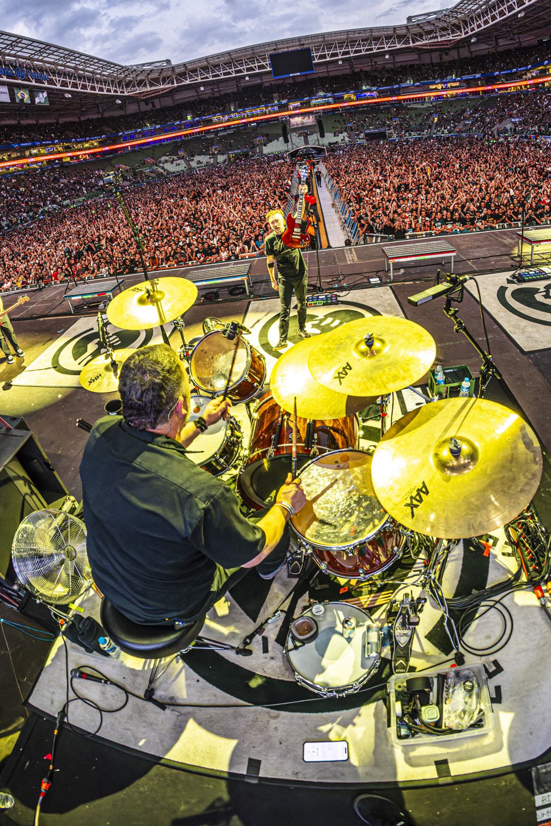 Rise Against live in Sao Paulo, Brazil