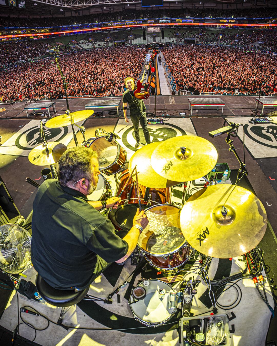 Rise Against live in Sao Paulo, Brazil