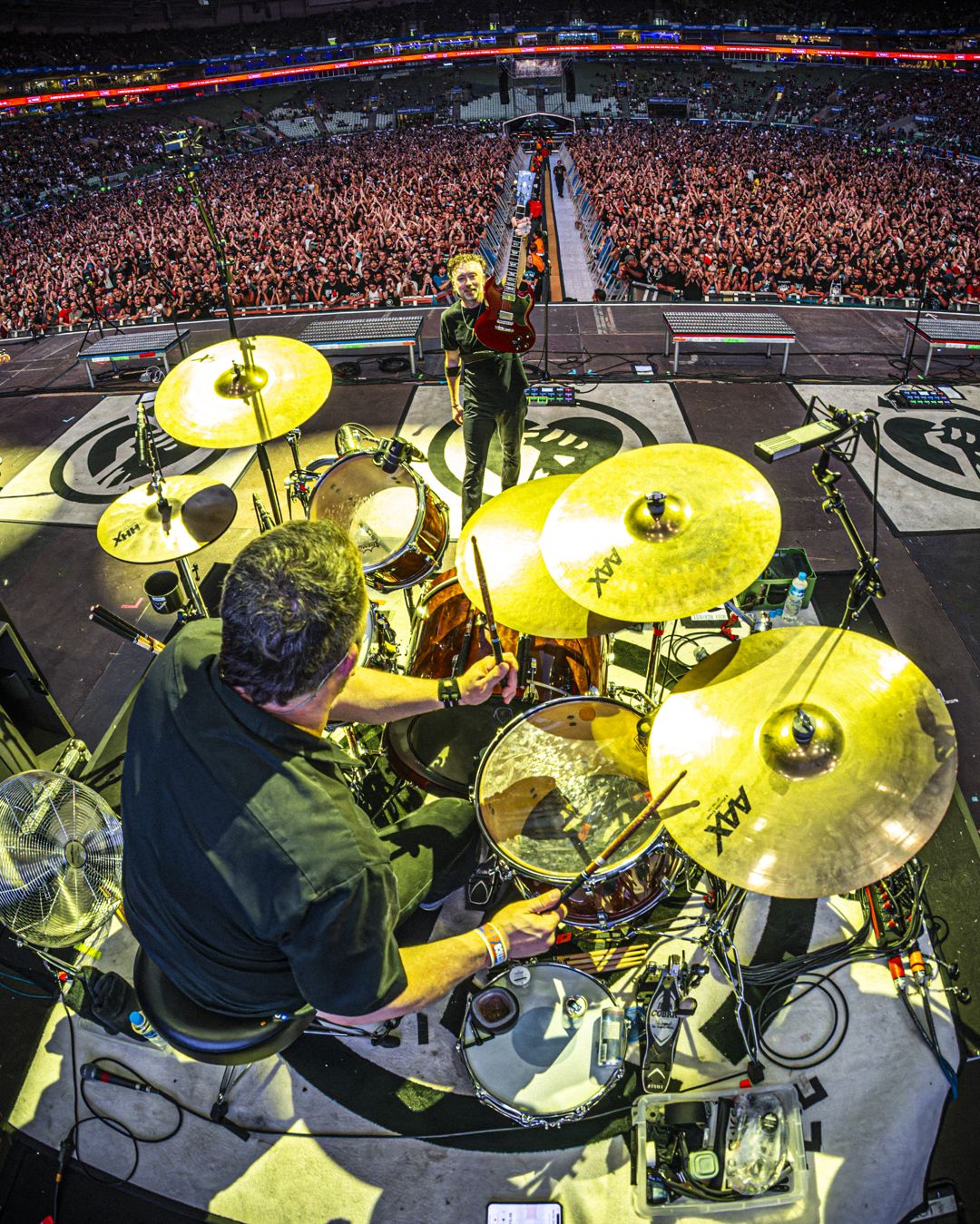 Rise Against live in Sao Paulo, Brazil