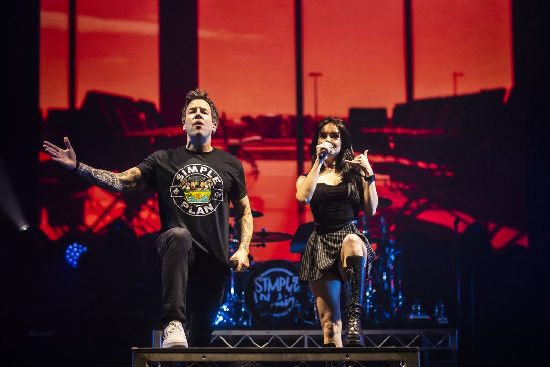 Simple Plan live in Brisbane, Australia