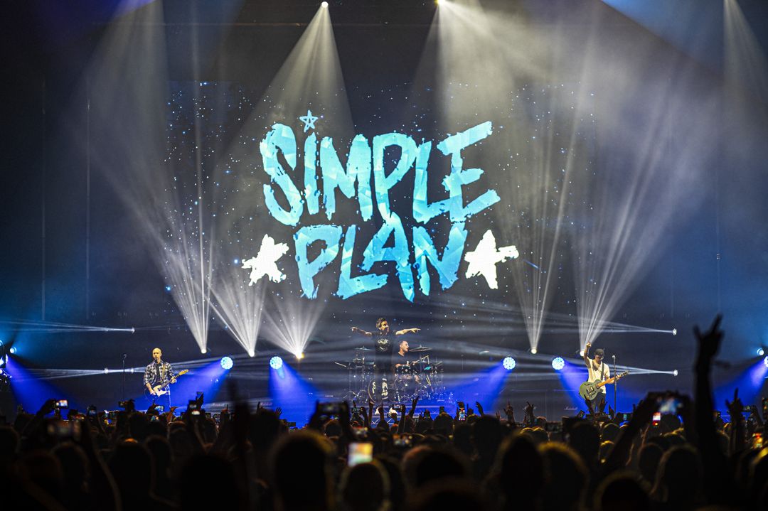 Simple Plan live in Brisbane, Australia