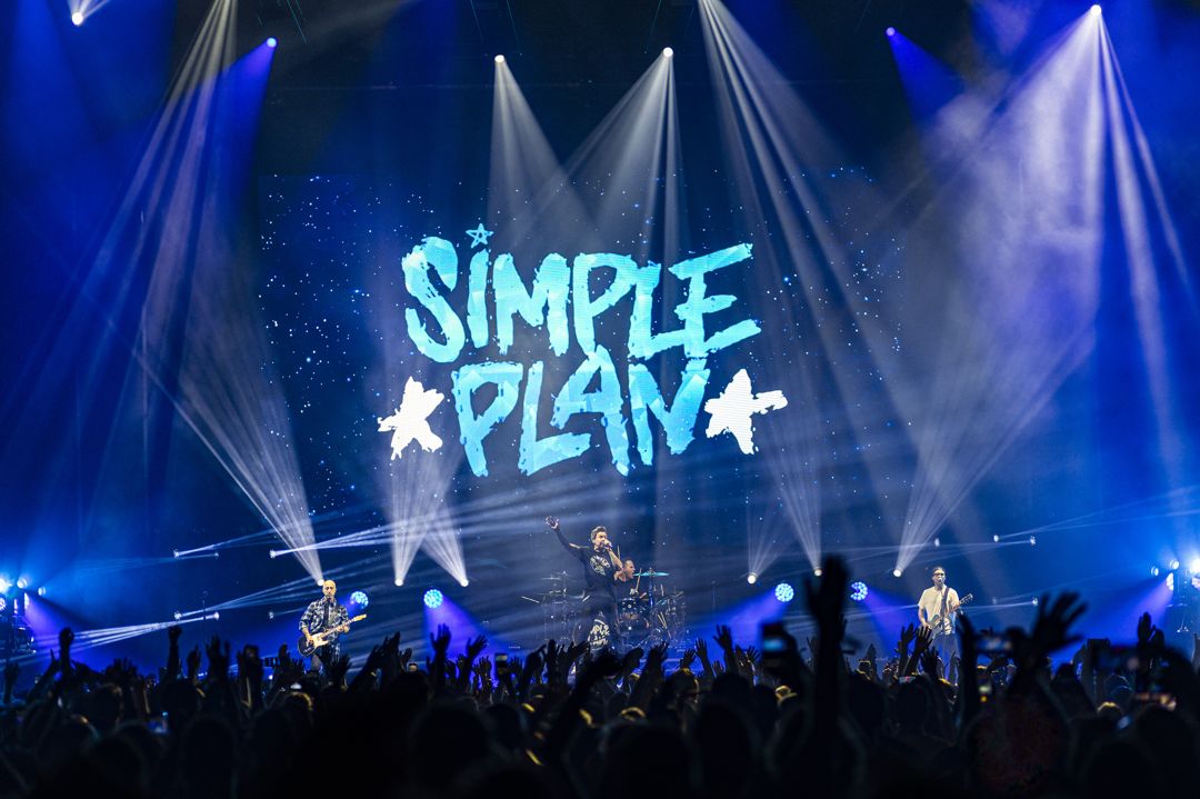 Simple Plan live in Brisbane, Australia