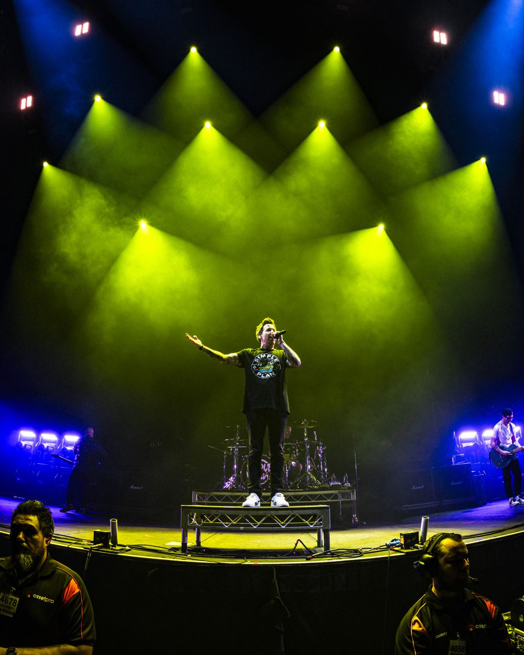 Simple Plan live in Brisbane, Australia