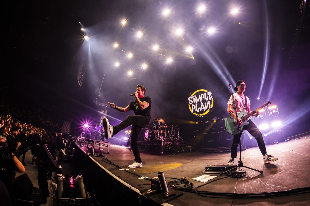 Simple Plan live in Brisbane, Australia
