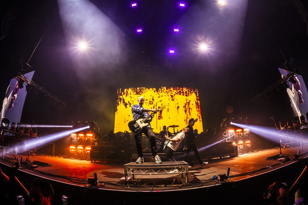 Simple Plan live in Brisbane, Australia