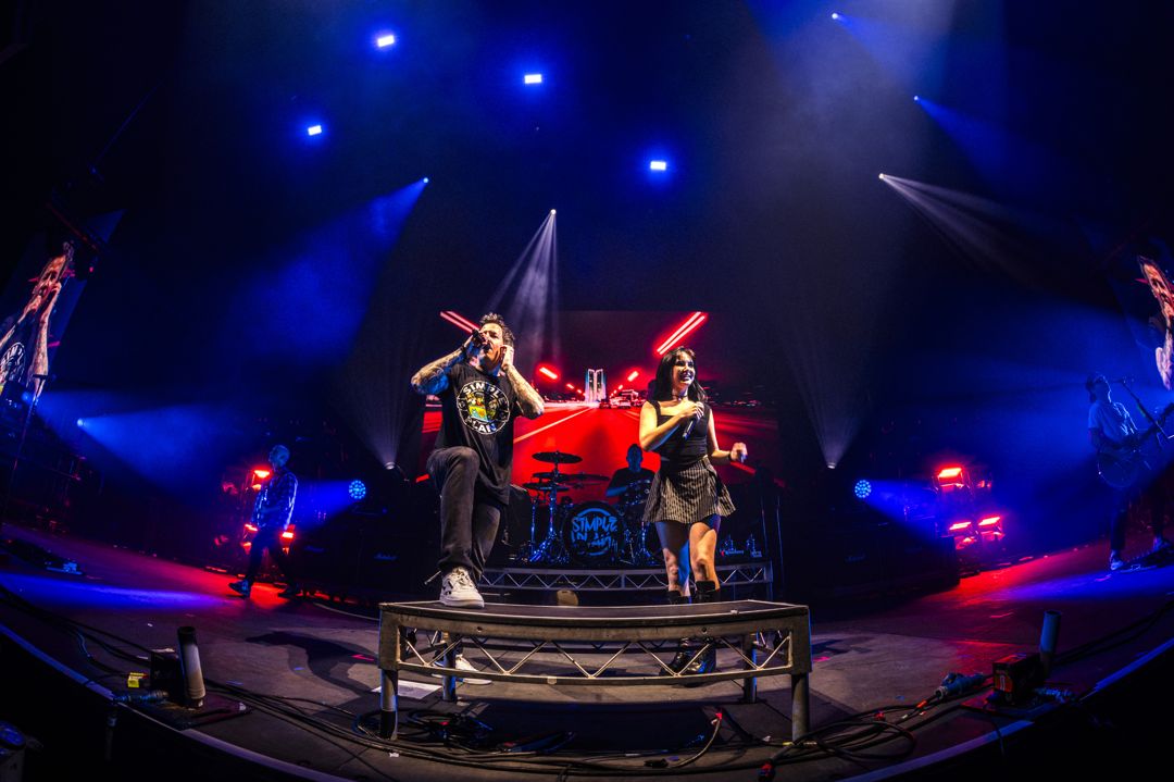 Simple Plan live in Brisbane, Australia