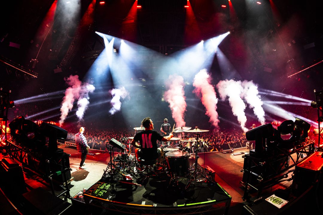Simple Plan live in Brisbane, Australia