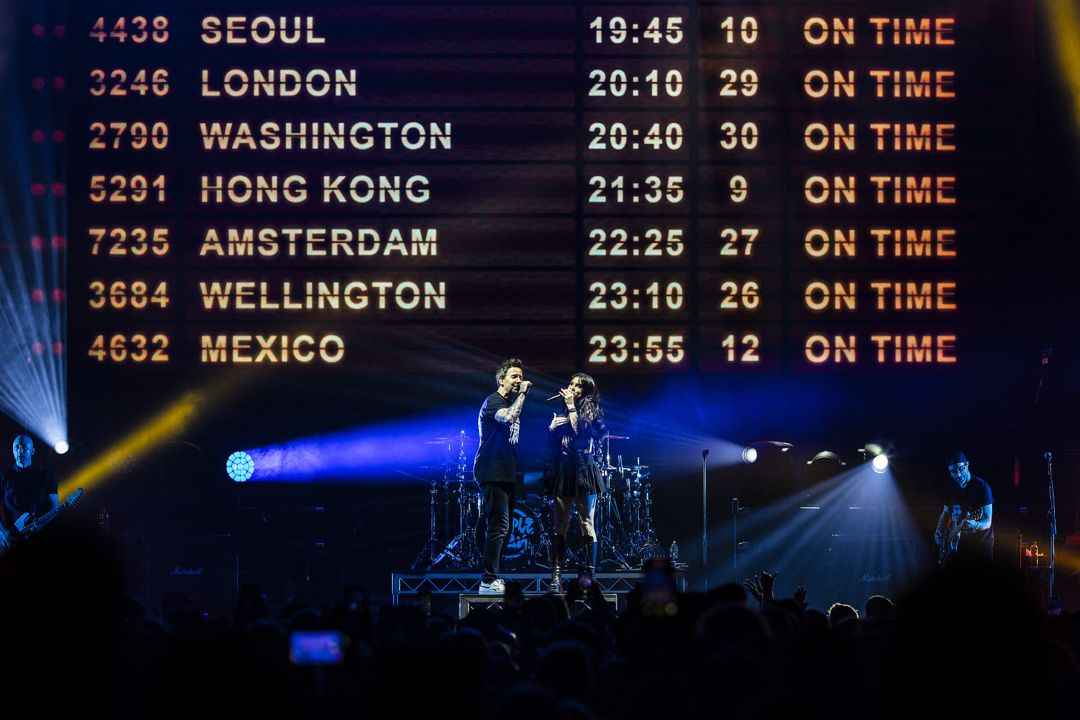 Simple Plan live in Brisbane, Australia