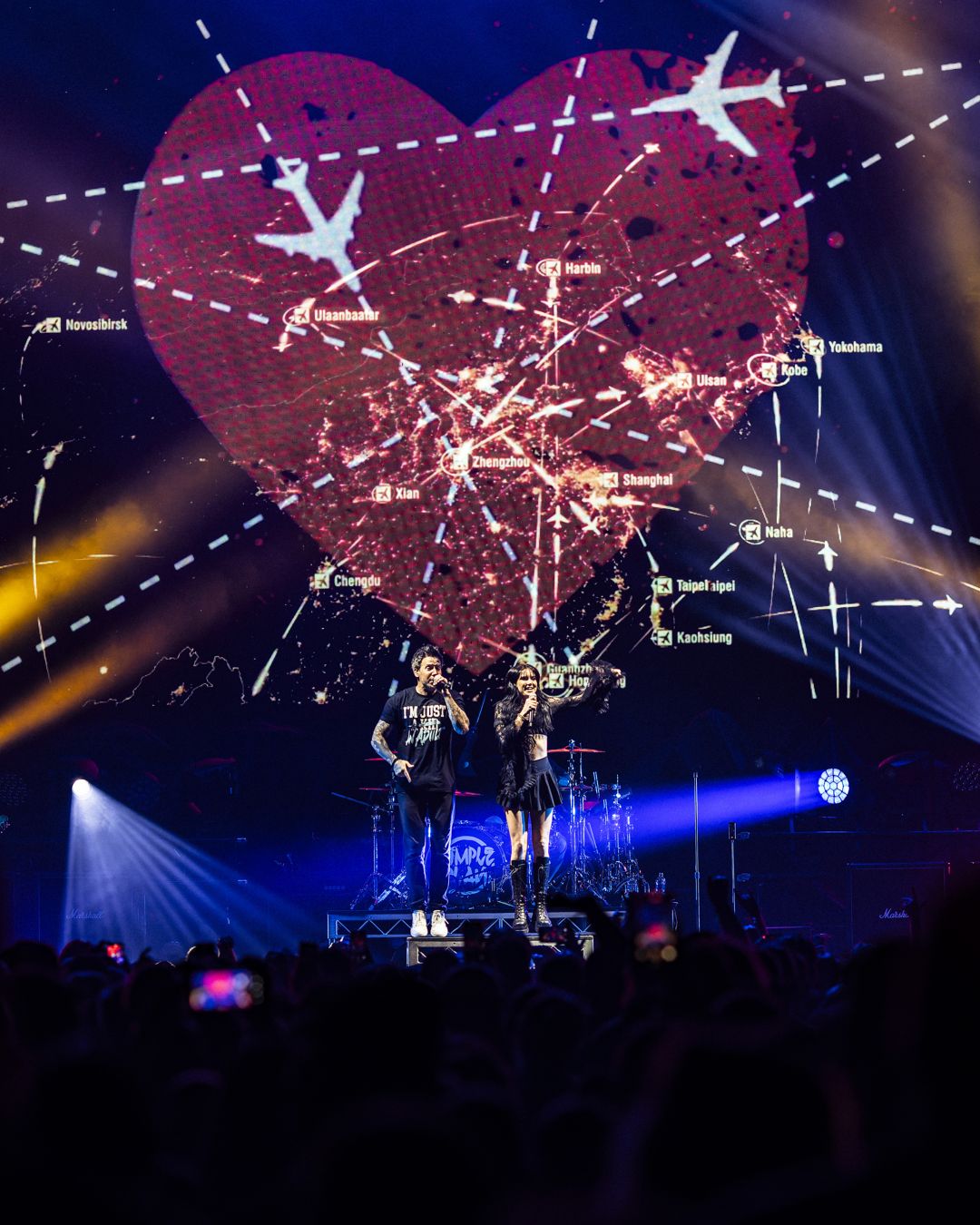 Simple Plan live in Brisbane, Australia