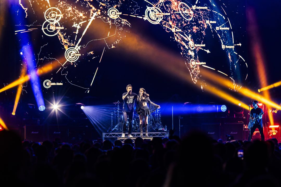Simple Plan live in Brisbane, Australia