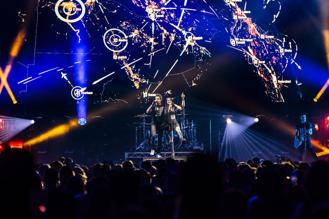 Simple Plan live in Brisbane, Australia