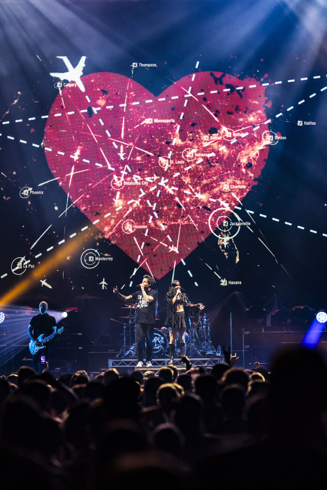 Simple Plan live in Brisbane, Australia
