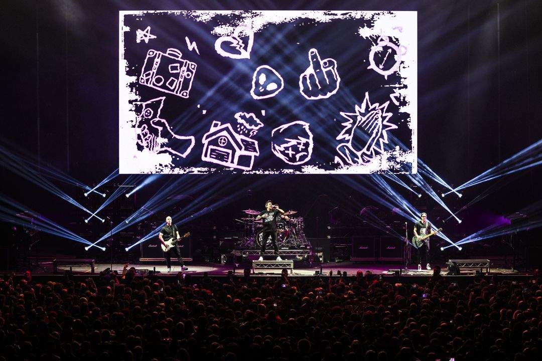Simple Plan live in Brisbane, Australia