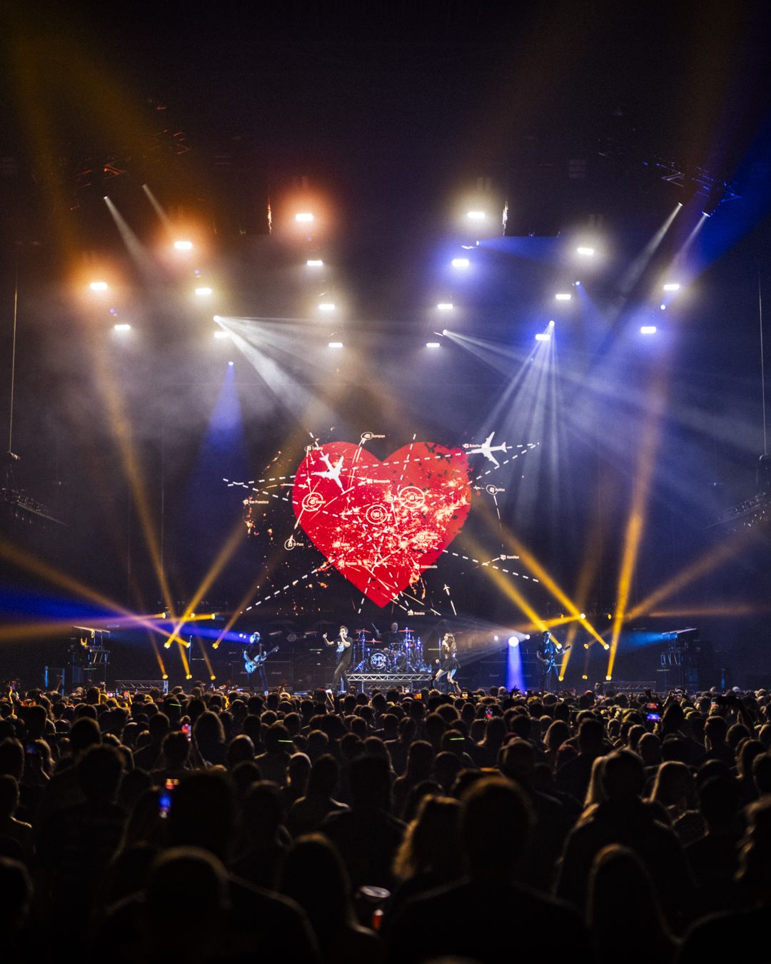 Simple Plan live in Brisbane, Australia