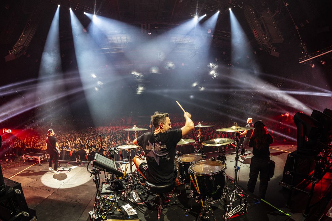 Simple Plan live in Brisbane, Australia