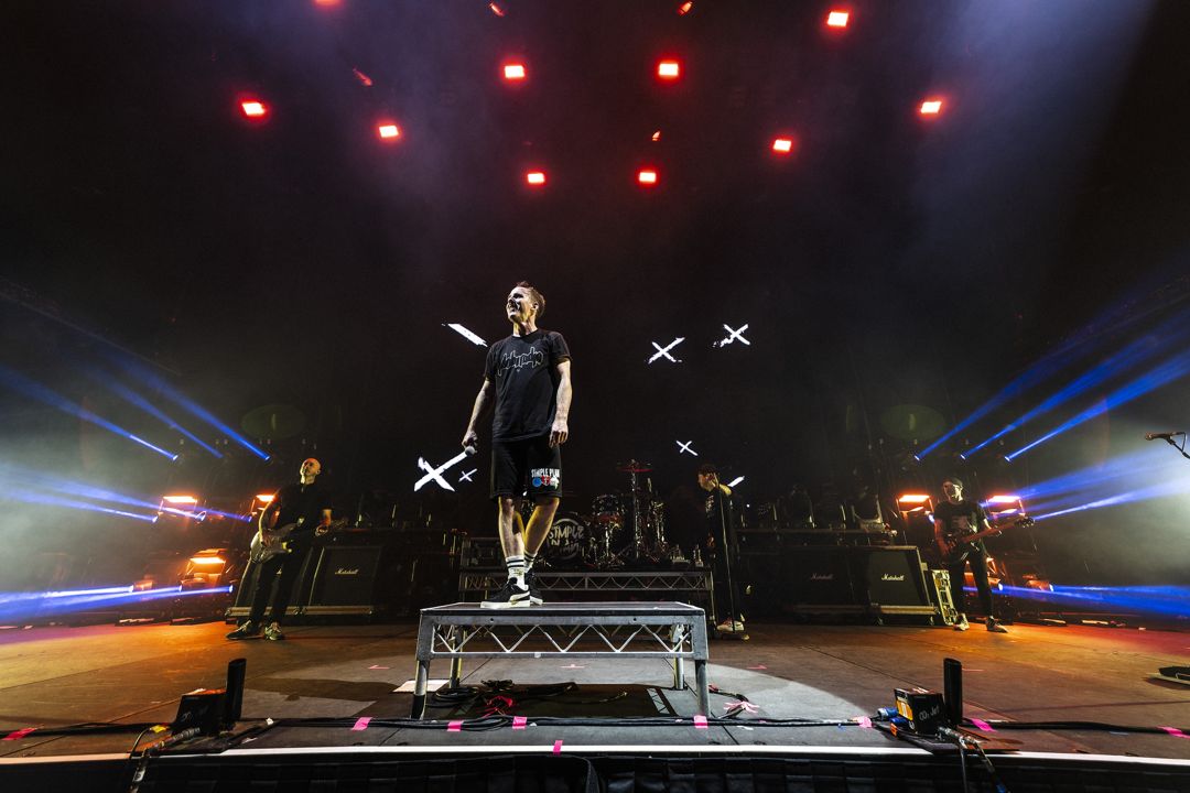 Simple Plan live in Brisbane, Australia