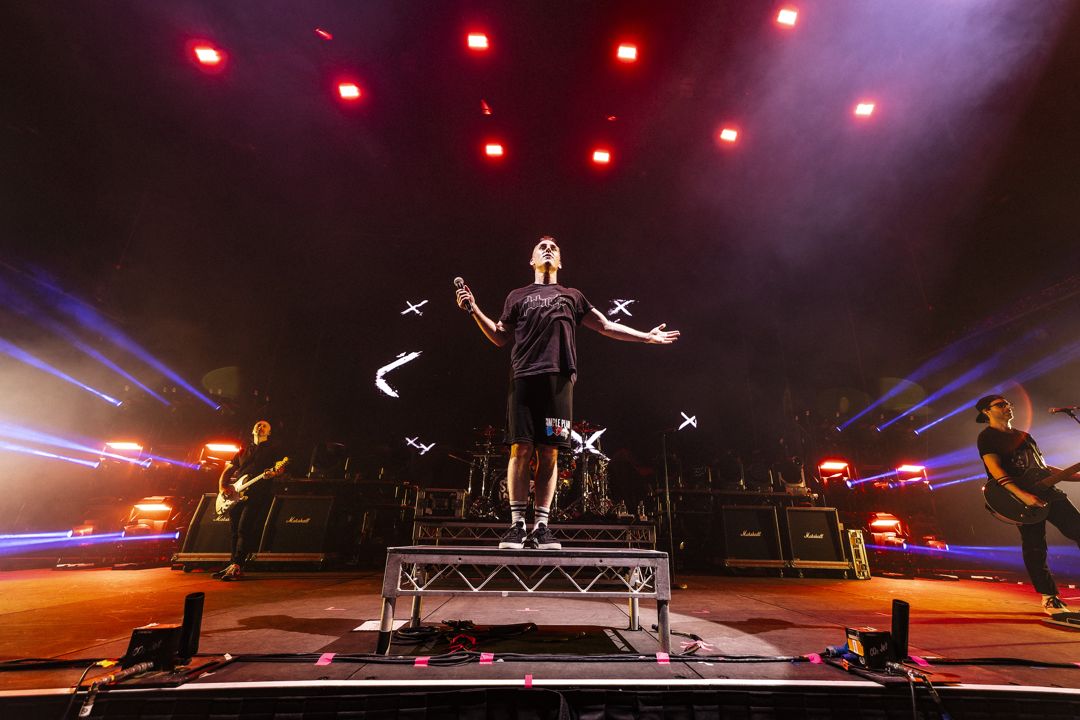 Simple Plan live in Brisbane, Australia