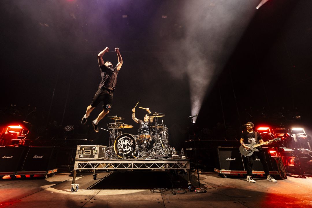 Simple Plan live in Brisbane, Australia