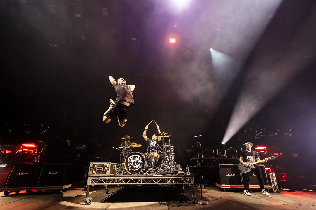 Simple Plan live in Brisbane, Australia