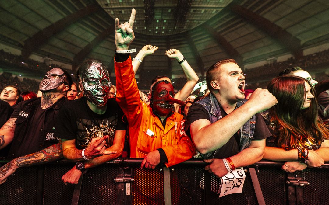 Slipknot live in Dortmund, Germany