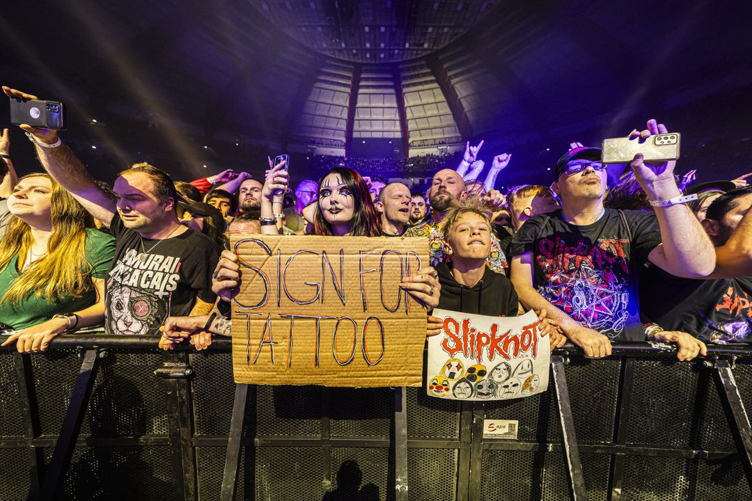 Slipknot live in Dortmund, Germany