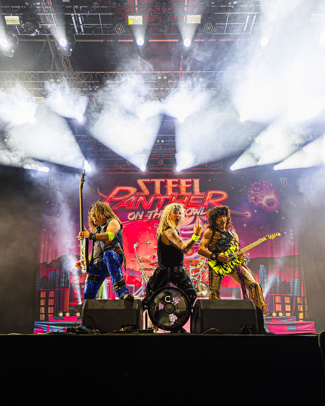 Steel Panther live in Copenhagen, Denmark