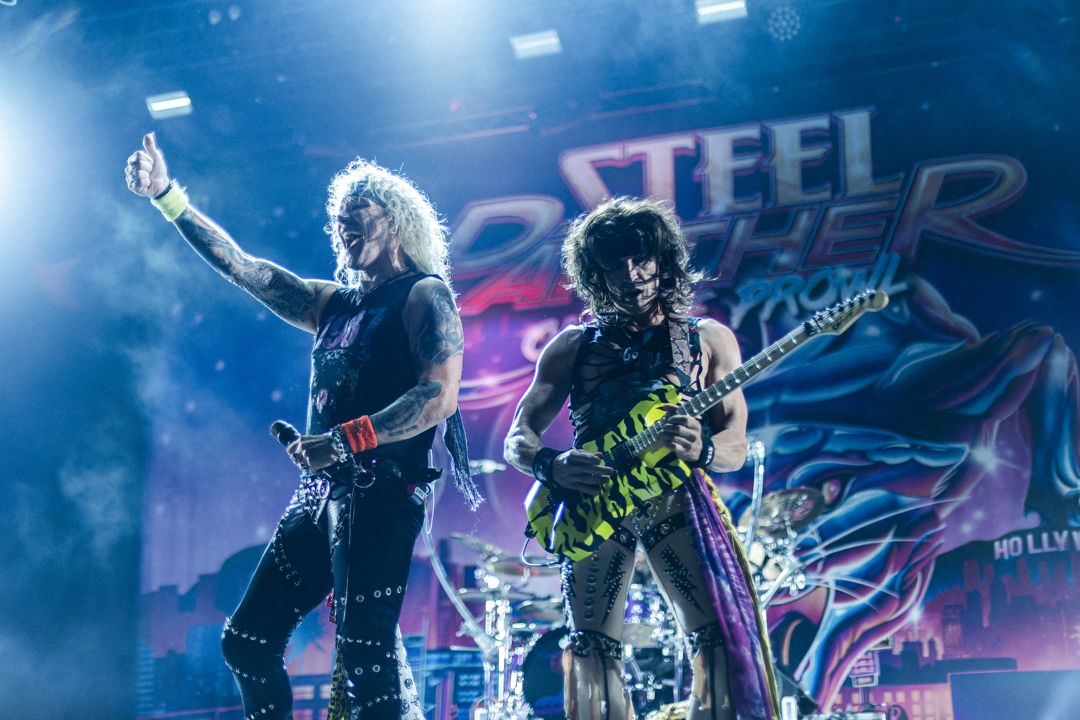 Steel Panther live in Copenhagen, Denmark