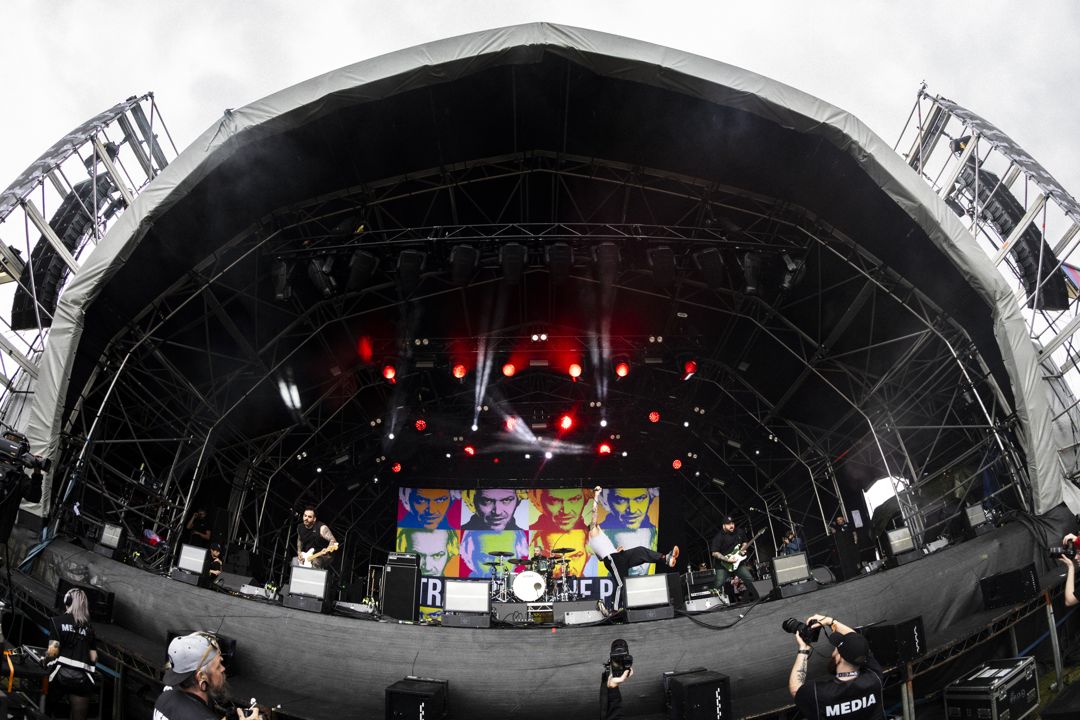 Stray From The Path live in Hatfield, England