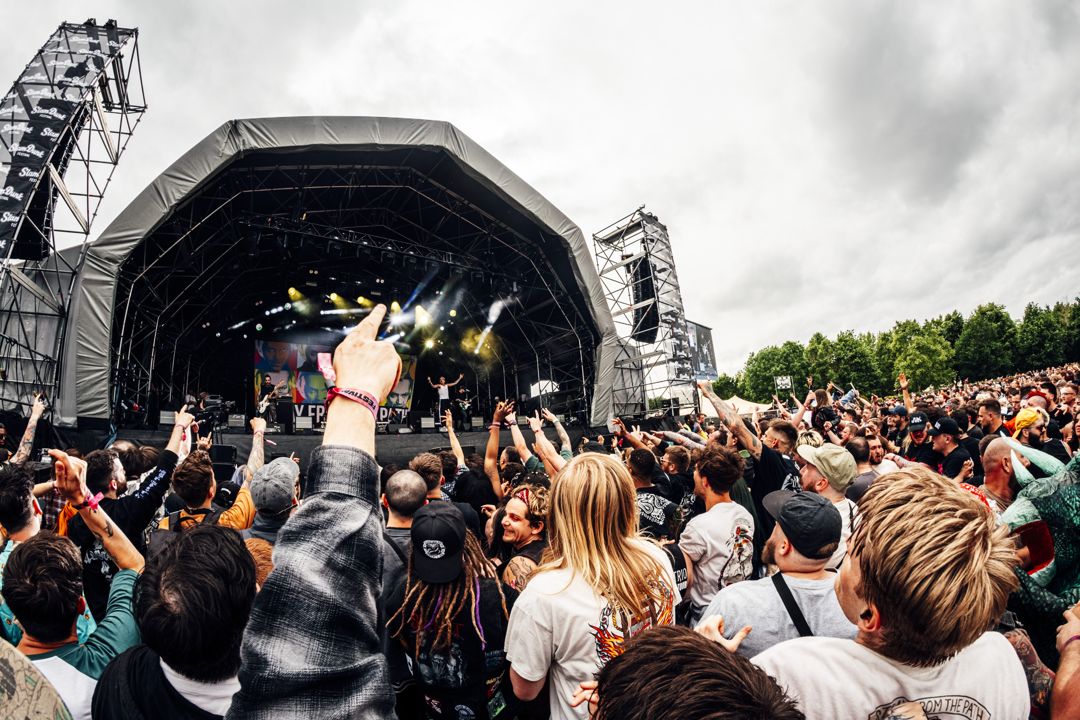 Stray From The Path live in Hatfield, England