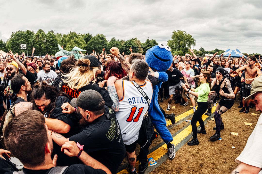 Stray From The Path live in Hatfield, England