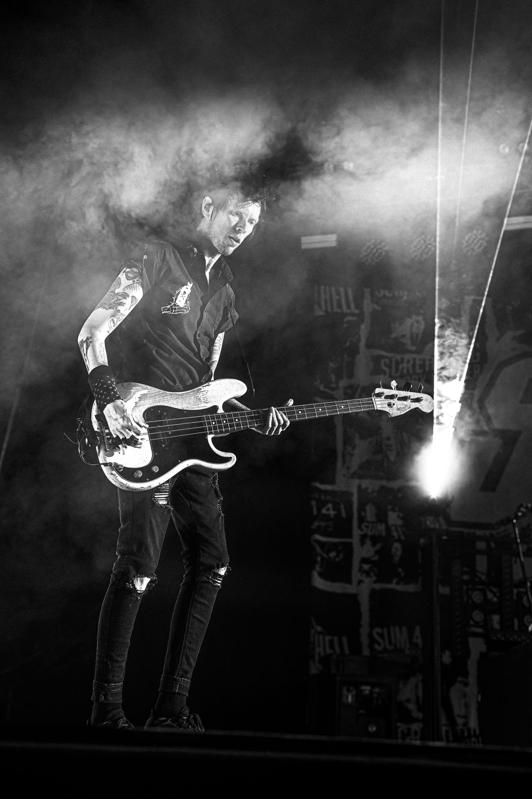 Sum 41 live in Den Bosch, The Netherlands