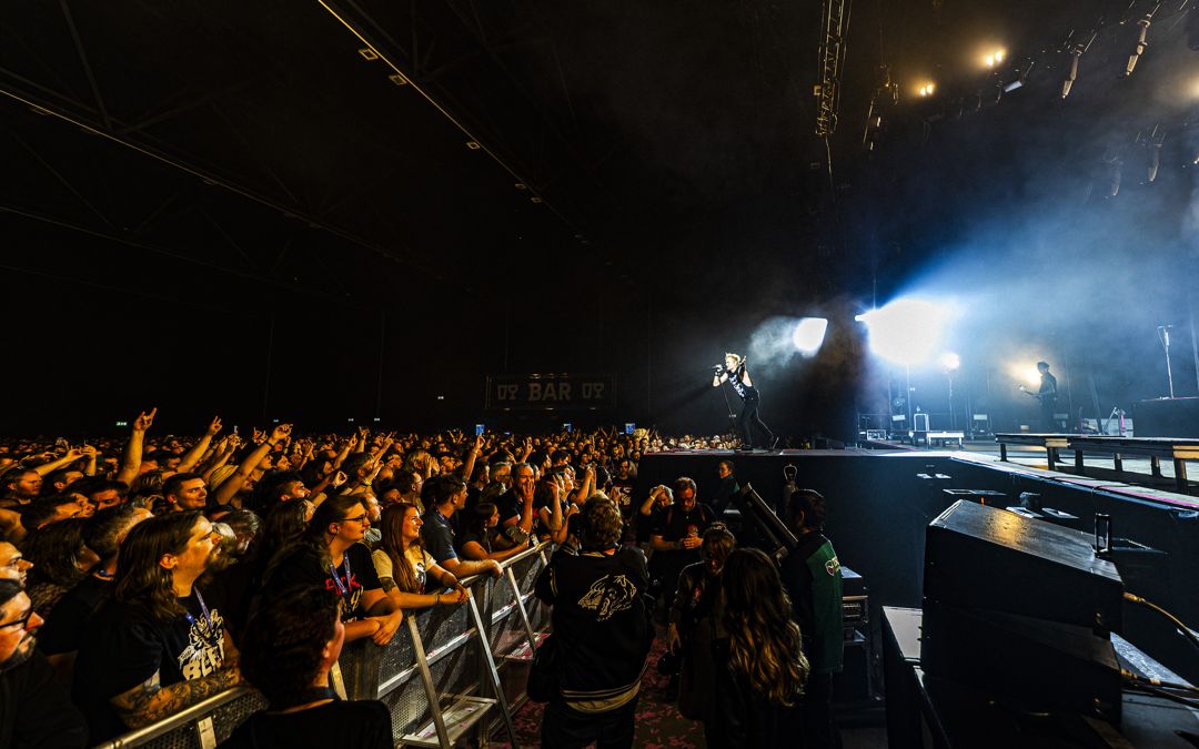 Sum 41 live in Den Bosch, The Netherlands