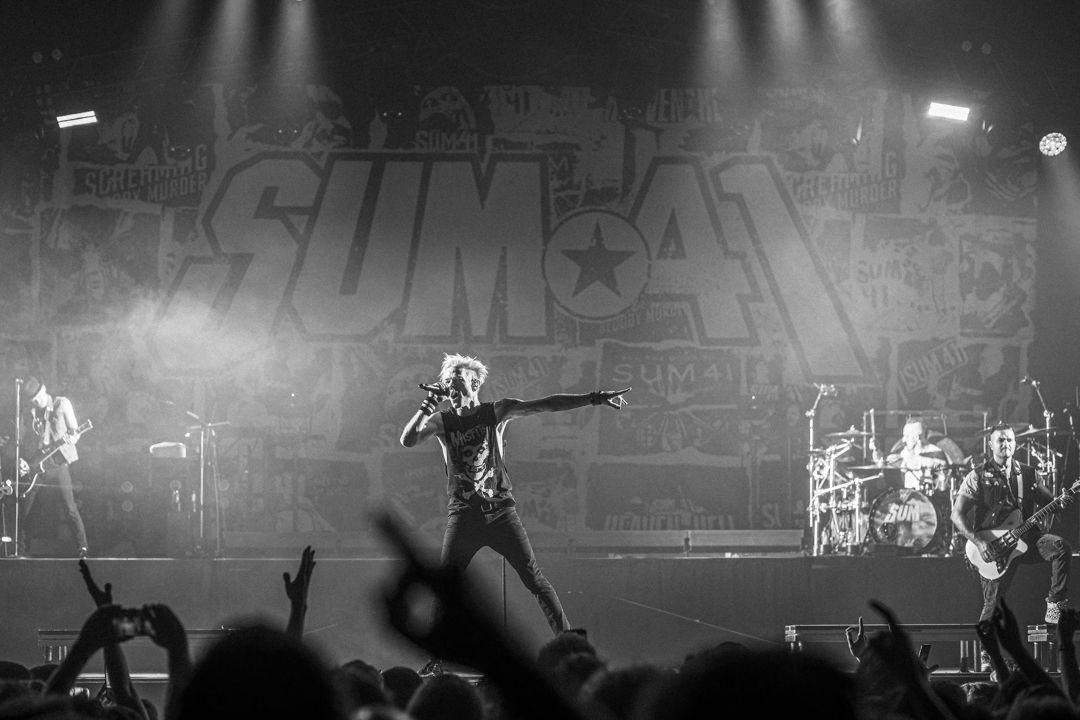 Sum 41 live in Den Bosch, The Netherlands